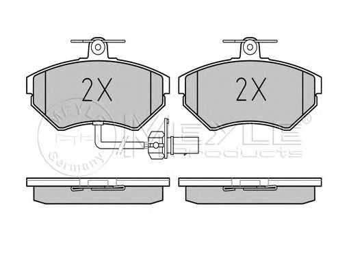 set placute frana,frana disc VW A4 94-/PASSAT 96-