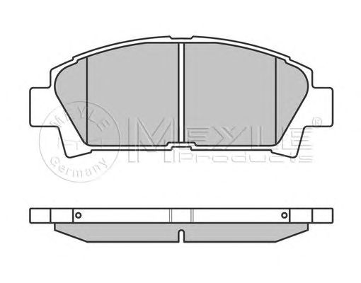 set placute frana,frana disc TOYOTA AVENSIS 97-/CARINA E 94-