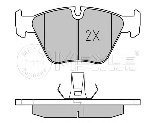 set placute frana,frana disc BMW E39 520-540 -10/96