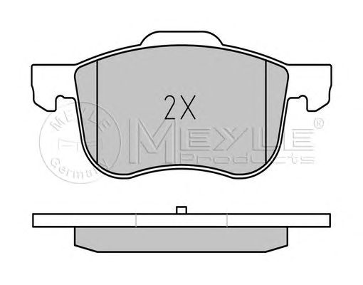 set placute frana,frana disc VOLVO S80