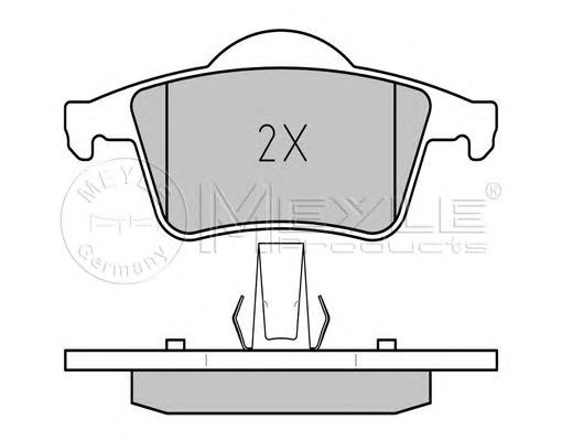 set placute frana,frana disc VOLVO S60/S80