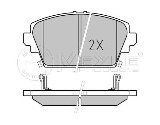 set placute frana,frana disc NISSAN PRIMERA 02-/ACCORD 98-