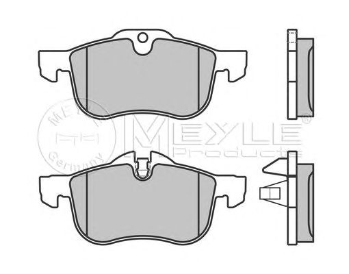 set placute frana,frana disc ROVER 75