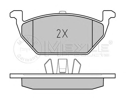 set placute frana,frana disc VW A3/BORA/GOLF 4/POLO/OCTAVIA/FABIA/IBIZA