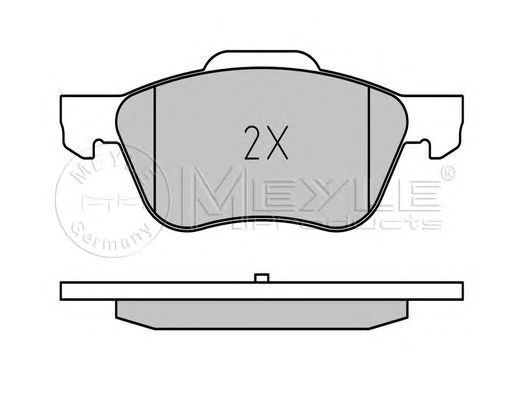 set placute frana,frana disc NISSAN PRIMERA 2,0 16V 96-02