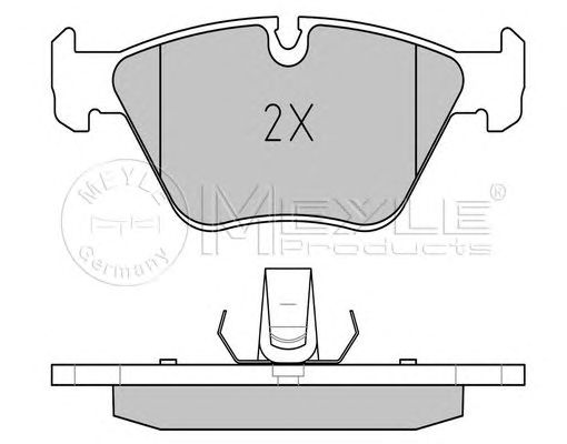 set placute frana,frana disc BMW E46 98-