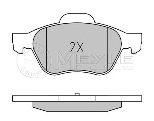 set placute frana,frana disc RENAULT LAGUNA