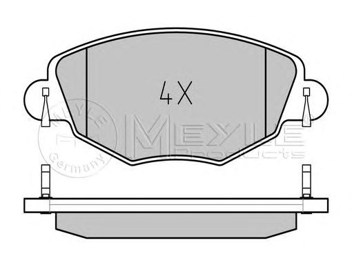 set placute frana,frana disc FORD MONDEO 00-