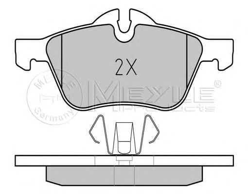 set placute frana,frana disc MINI MINI COOPER