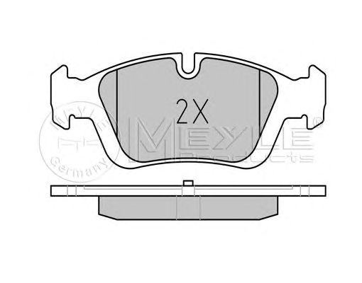 set placute frana,frana disc BMW E36 316-325 09/90-2000