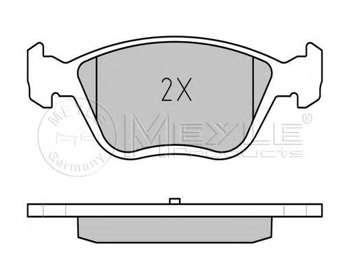 set placute frana,frana disc FIAT MAREA/MULTIPLA 99-10