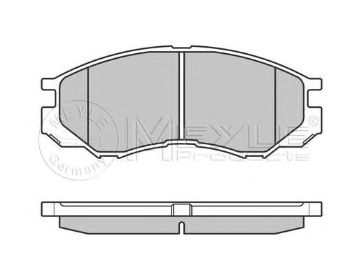 set placute frana,frana disc MITSUBISHI PAJERO 94-