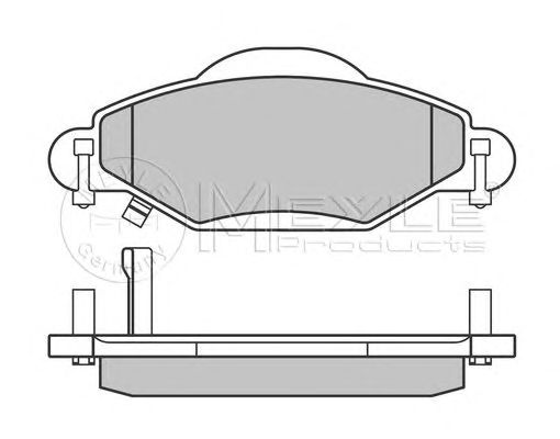 set placute frana,frana disc TOYOTA YARIS 99- France BOSCH