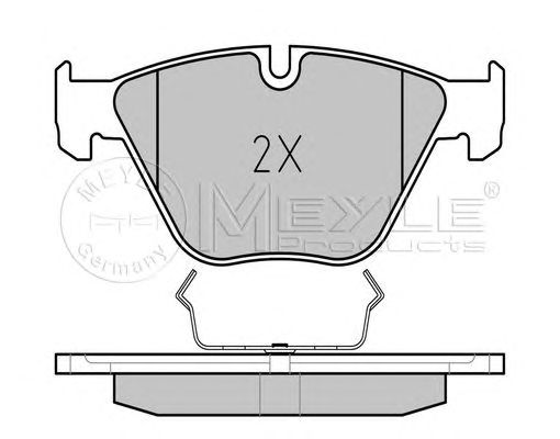 set placute frana,frana disc BMW E60/61 03-