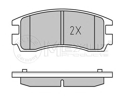 set placute frana,frana disc OPEL SINTRA 96-