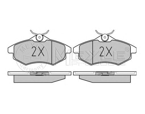 set placute frana,frana disc CITROEN C3 02-