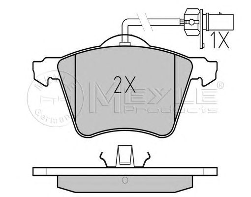 set placute frana,frana disc VW SHARAN 95- ALHAMBRA 96- GALAXY