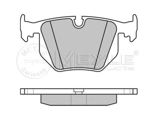 set placute frana,frana disc BMW E65 01-