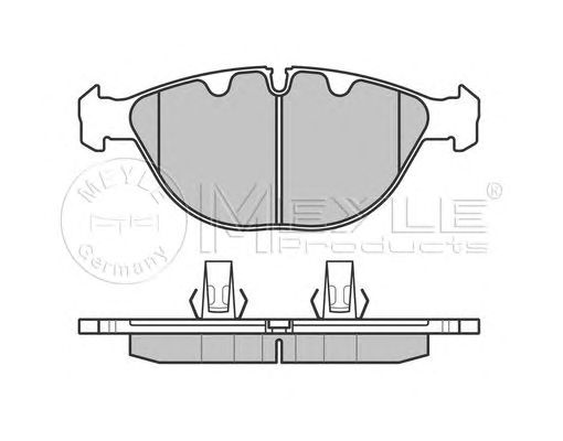 set placute frana,frana disc BMW E65 01- 745D/X5 E53 4,4-4,8