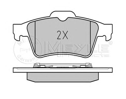 set placute frana,frana disc RENAULT LAGUNA