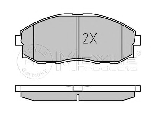 set placute frana,frana disc HYUNDAI H1/STAREX