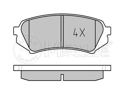 set placute frana,frana disc TOYOTA LANDCRUISER 4,2TDI 98-