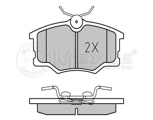 set placute frana,frana disc OPEL CORSA B 1,4/1,7D 93-00