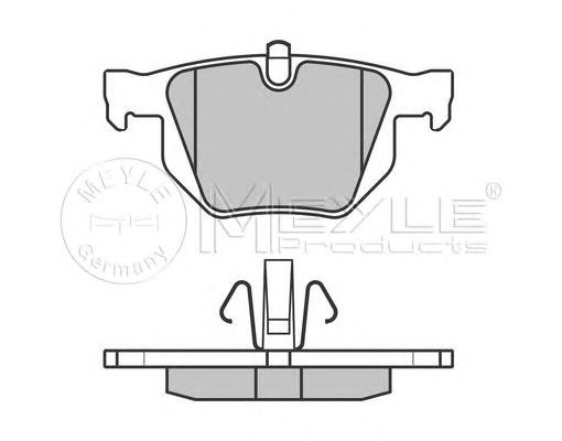 set placute frana,frana disc BMW E90/E91 05-