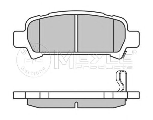 set placute frana,frana disc SUBARU FORESTER/IMPREZA 97-