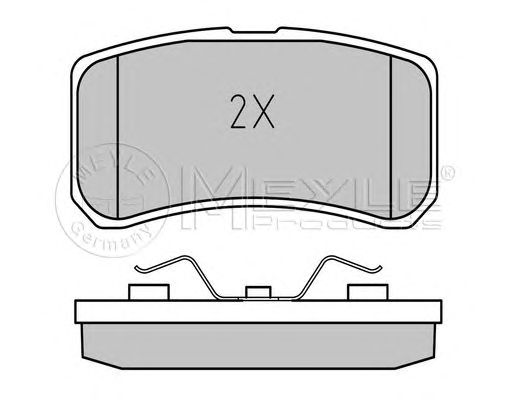 set placute frana,frana disc MITSUBISHI PAJERO 99-/07-/OUTLANDER 06-/ASX 10-/JEEP/4008