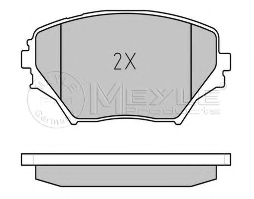 set placute frana,frana disc TOYOTA RAV4 00-