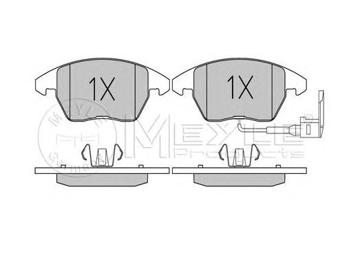 set placute frana,frana disc VW GOLF5 03- /OCTAVIA/TOURAN