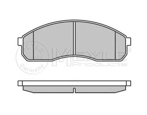 set placute frana,frana disc KIA CARNIVAL 99-/PREGIO 02-/K2700