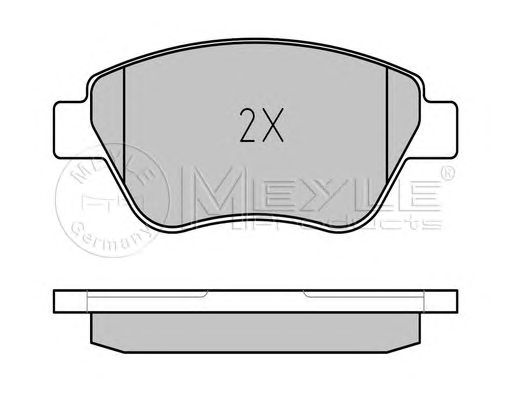 set placute frana,frana disc FIAT STILO 1,2/1,6 16V 01-/IDEA