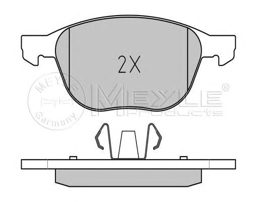 set placute frana,frana disc FORD FOCUS 04-