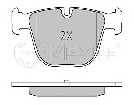 set placute frana,frana disc BMW E60/61 03-