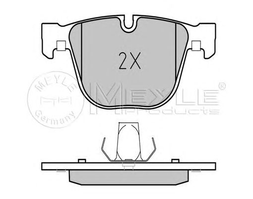 set placute frana,frana disc BMW F01/F02 08- 730-750