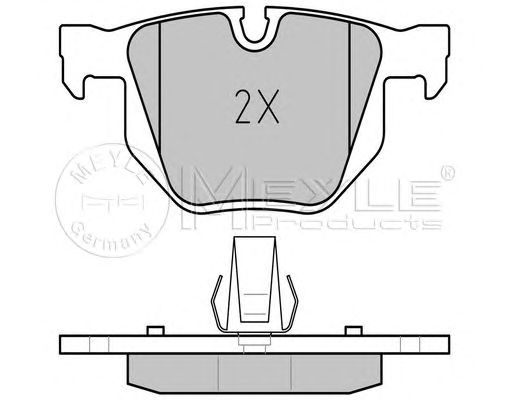 set placute frana,frana disc BMW E60/61 03-