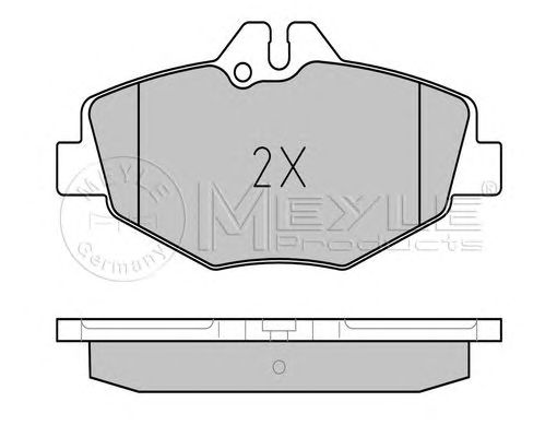 set placute frana,frana disc MERCEDES-BENZ W211 02-