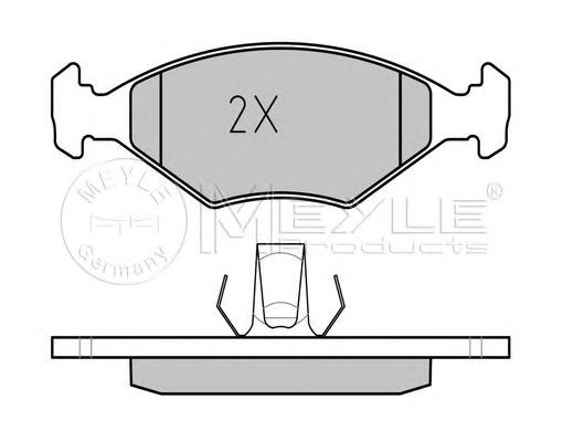 set placute frana,frana disc FIAT PALIO/SIENNA