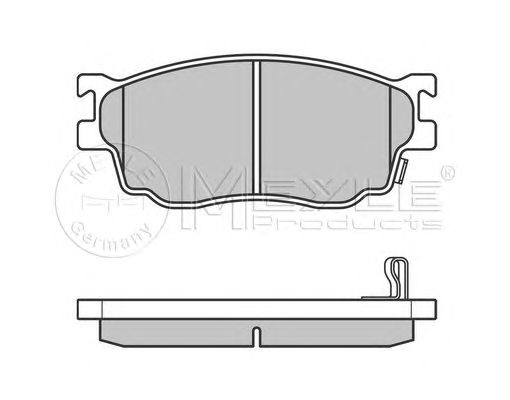 set placute frana,frana disc MAZDA PREMACY/ 626 COMBI 98-