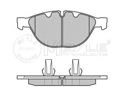 set placute frana,frana disc BMW E60/61/63/6