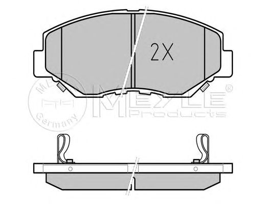 set placute frana,frana disc HONDA CR-V 02-