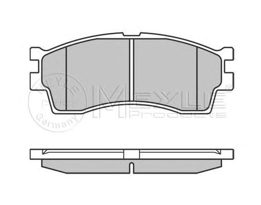 set placute frana,frana disc KIA CLARUS II/SHUMA II/CARENS/RIO