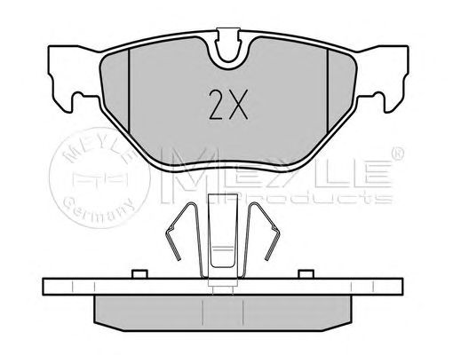 set placute frana,frana disc BMW E87/90/91