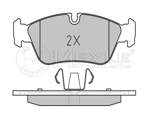 set placute frana,frana disc BMW E81/90/91