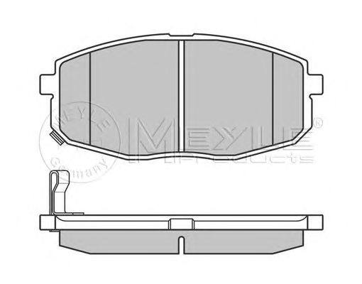 set placute frana,frana disc KIA SOUL 14- 130 X 58 X 18