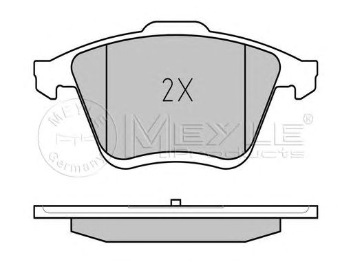 set placute frana,frana disc MAZDA 6 2,3 12.05-