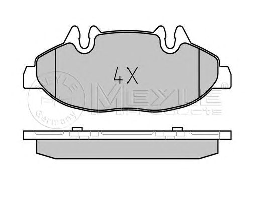 set placute frana,frana disc MERCEDES-BENZ VITO/VIANO