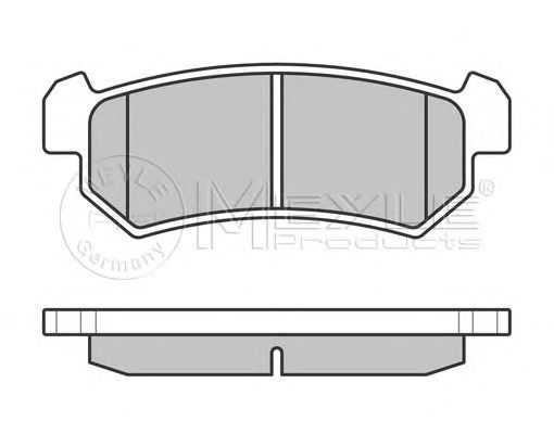 set placute frana,frana disc DAEWOO NUBIRA 1,6-2,0 16V 97-